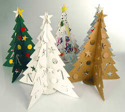 árbol navidad cartón 4
